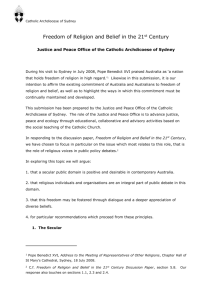 Briefing paper template - Australian Human Rights Commission