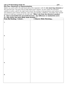 Life of Pi cornell note paper.doc