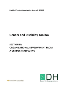 section iii: organisation development from a gender perspective