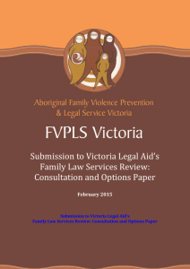 Aboriginal Family Violence Prevention and