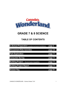 Word - Canada`s Wonderland