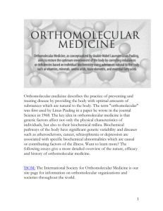 121 kB 9th Dec 2014 Orthomolecular Medicine