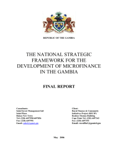 The National Strategic Framework for the Development of