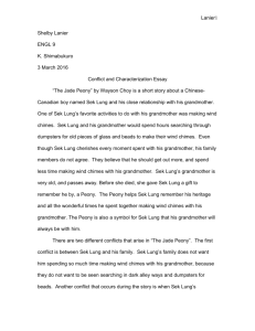 Conflict and Characterization Essay.doc