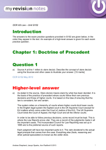 Exam practice answers