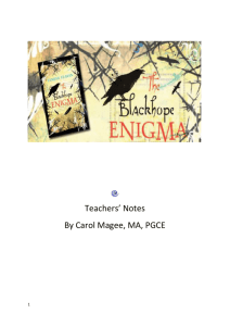 Blackhope Enigma Learning Resource (Doc)