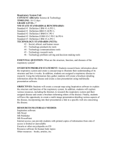 Respiratory System Unit