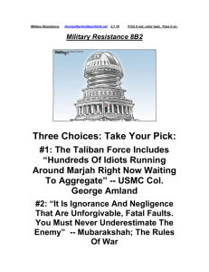 Military Resistance 8B2 Take Your Pick.doc