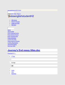 tesenglishstudentH2 - Journey`s End essay titles.doc