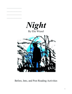 Night: Elie Wiesel Biography - Whittier Union High School District