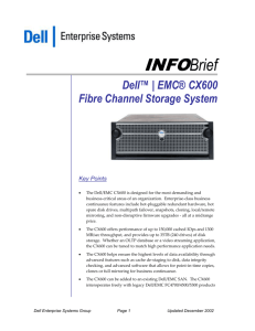 Dell™ | EMC® CX600