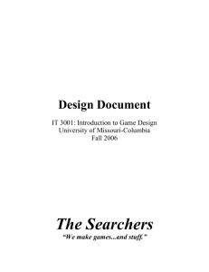Design Document Template