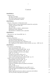 Second National Report on the Implementation