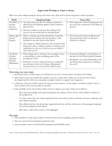 Supervised Writing to Topic to Essay
