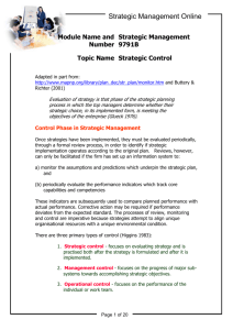 Strategic Management 9791B