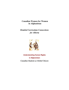 Women For Women: Afghanistan