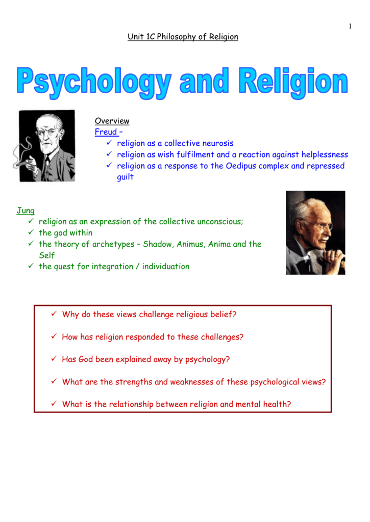 research topics in religion psychology