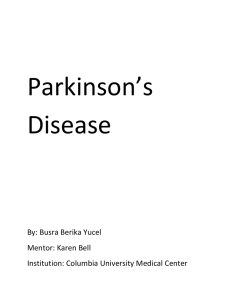 Parkinson`s Disease - Harlem Children Society