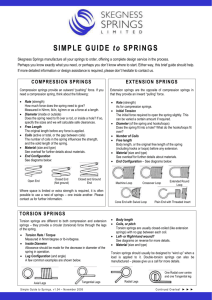 basic spring design - Skegness Springs Ltd