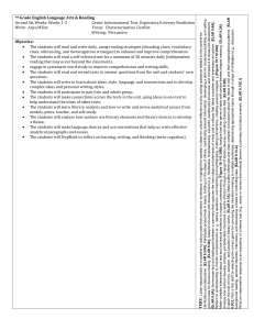 2nd 6wks - West Orange-Cove Consolidated Independent School