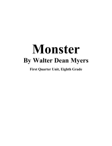 Monster - KCK Literacy Curriculum