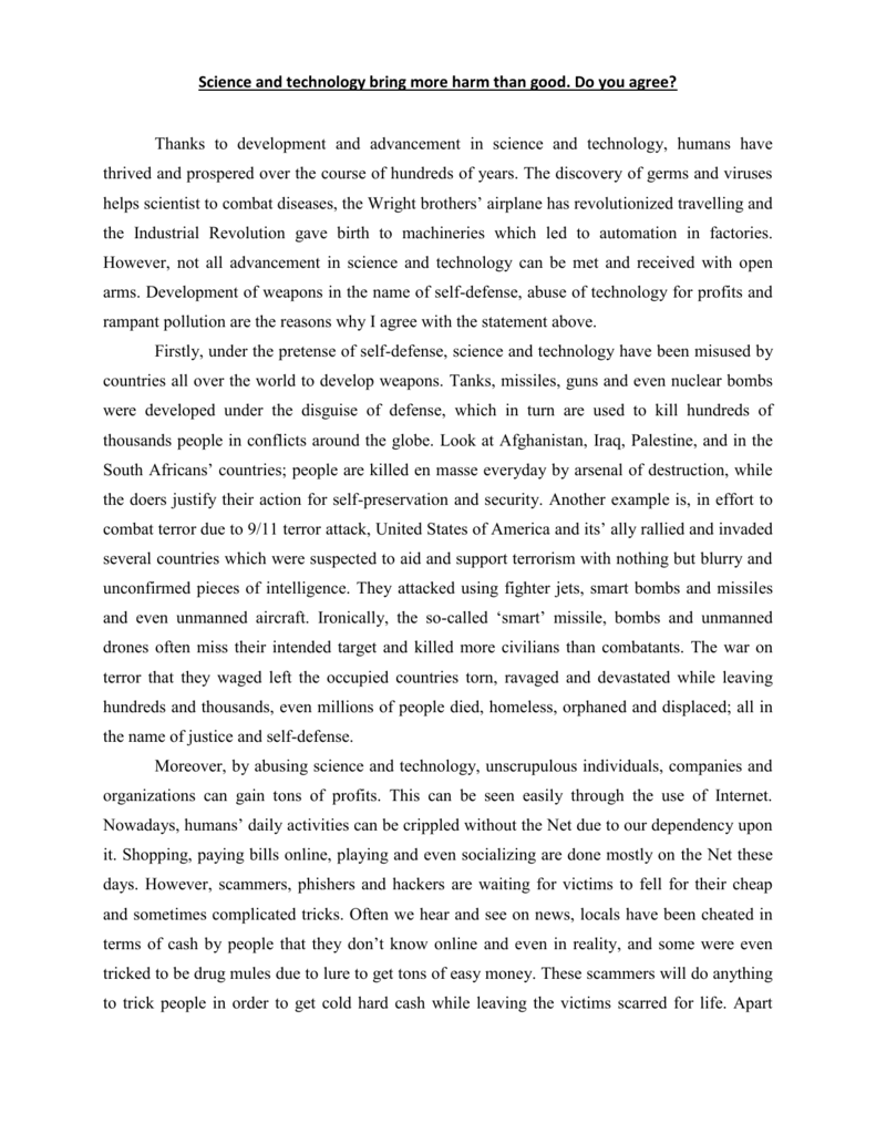 argumentative essay about students