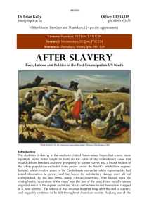 After Slavery