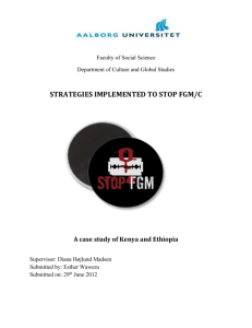 Strategies Implemented to Stop FGM/C