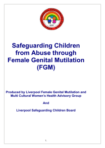 Liverpool Female Genital Mutilation Guidance