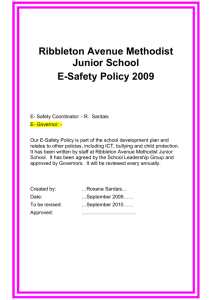 internet policy.doc - Ribbleton Avenue Methodist Junior School