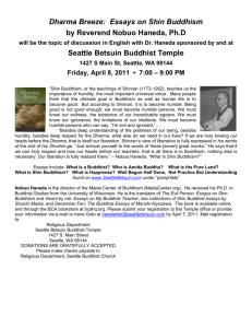 Letterhead - Seattle Buddhist Temple