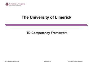 ITD Competency Framework