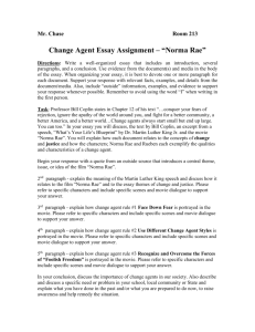 Change Agent Essay.doc