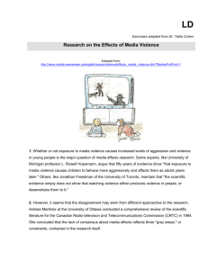 LD Exercises adapted from Dr. Talila Cohen Research on the Effects