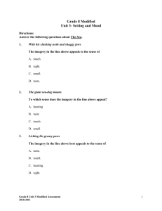 Grade 8 Modified Unit 3- Setting and Mood Directions: Answer the