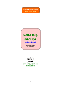 self-help groups - The Co