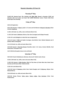 Final Conference Programme