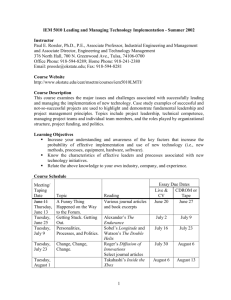 The Principles of Scientific Management