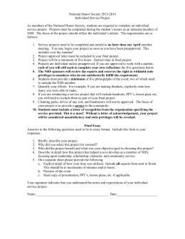Thesis Statement For An Argumentative Essay Senior Service Project Essaydoc Essay In English Literature also Best Essays In English Nhs Essay Essay Science And Religion