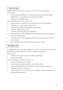 Grade 10 English HL Writing Guideline