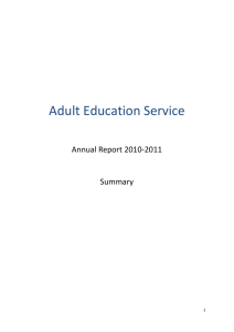 Adult Education Service