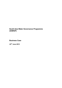 South Asia Water Governance Programme