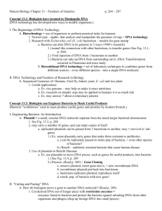 Honors Biology Chapter 3 – The Process of Science: Studying