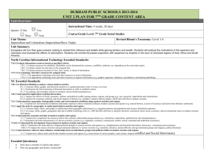 Imperialism and Colonialism Unit Plan - Help4ELA