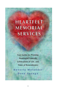 Table of Contents - Heartfelt Memorial Services