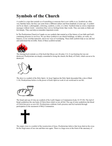a document outlining the symbols important to the PCC