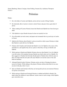 Polonius Character Analysis.doc