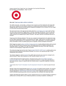 Lessons Learned From Target: How Your Corporation Can Avoid