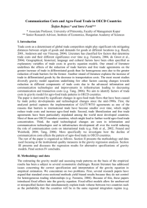 The Institutional Determinants of Bilateral Agricultural and Food Trade