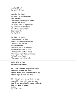 Aunt Julia Annotated